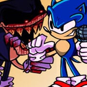 FNF: Classic Sonic and Sonic.EXE Sings Too-Slow