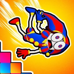 Digital Circus : Fall Pomni Ragdoll