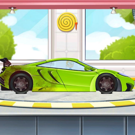 Sports Car Wash 2D