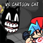 FNF vs Outrun Cartoon Cat