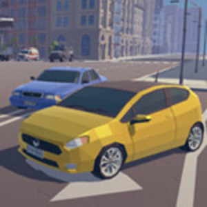 3D City: 2 Player Racing